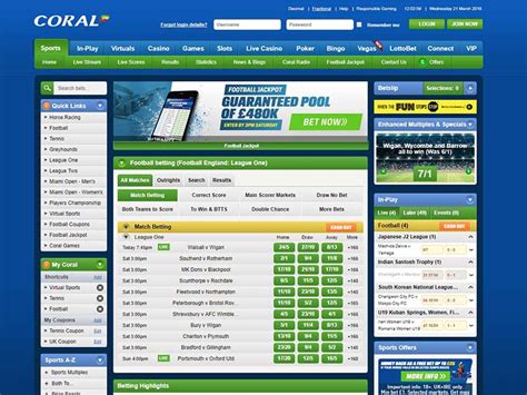 corals online betting app